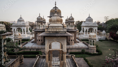 The architecture of Jaipur in India