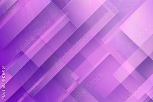 Abstract design featuring a purple background with variously sized squares