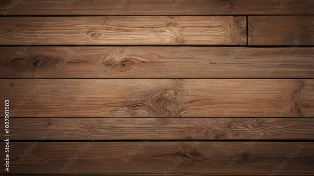 High-resolution background of natural wooden planks with visible grains and knots High-resolution background of natural wooden planks with visible grains and knots