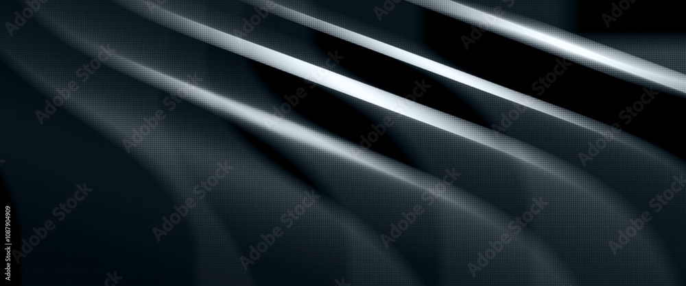 Fototapeta premium abstract dark grey wave background