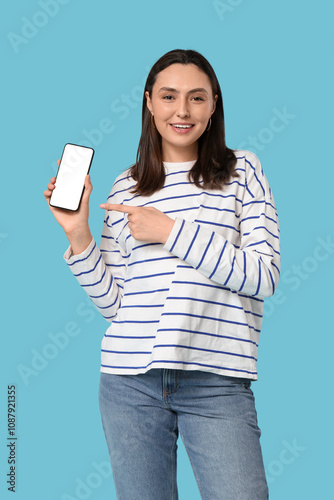 Beautiful young happy woman...