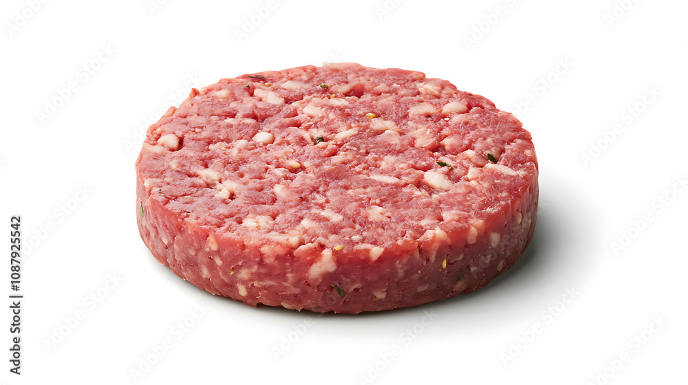 Raw burger cutlet for grill; Raw burger cutlet for grill;