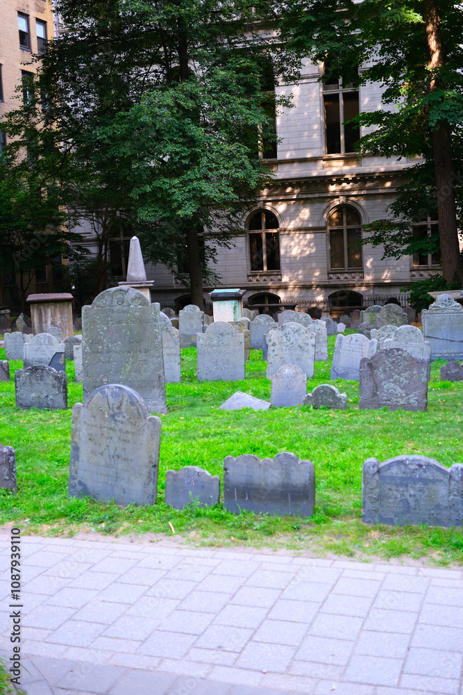 Naklejka premium Old graveyards 