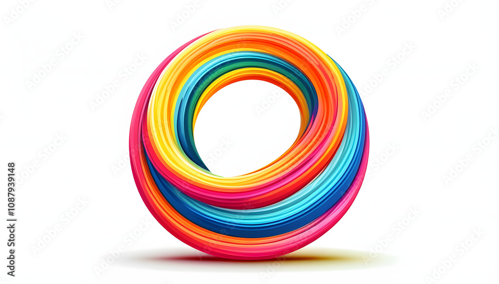 Colorful Abstract Circle Colorful Abstract Circle