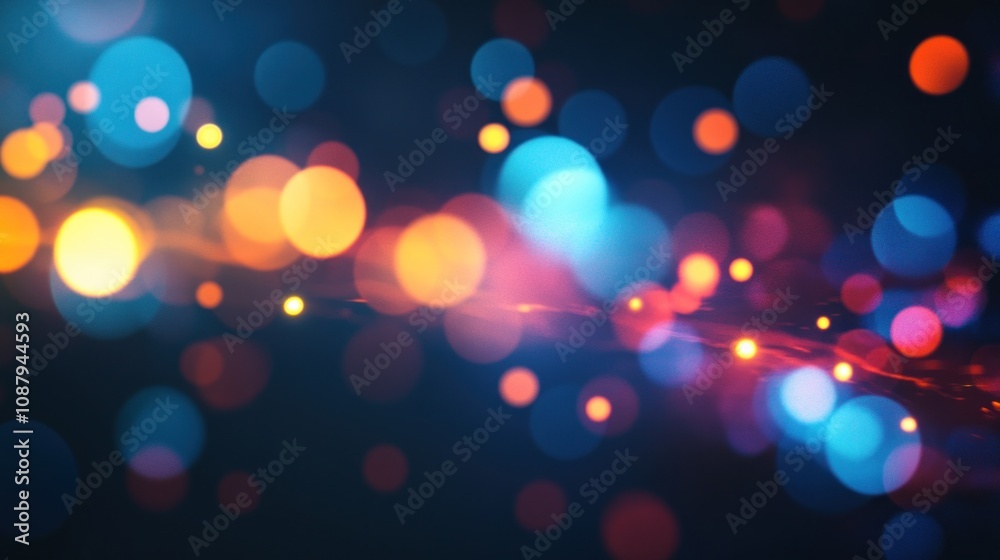 Fototapeta premium Abstract Bokeh Lights