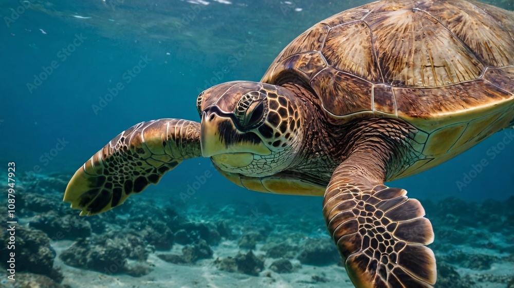 Fototapeta premium sea turtle