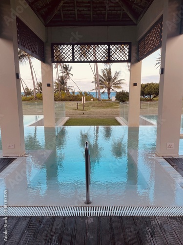 pool in hotel