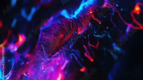 Abstract Neon Lights