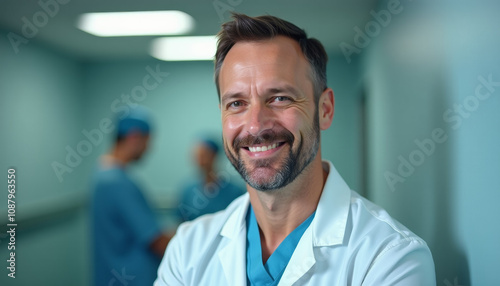 Portrait of a Confident Doctor photo