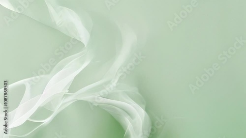 Animated abstract smoky swirl texture background in soft pastel color. Delicate, fluffy patterns create a dreamy, ethereal look with gentle pastel hues blending seamlessly, for an elegant design.