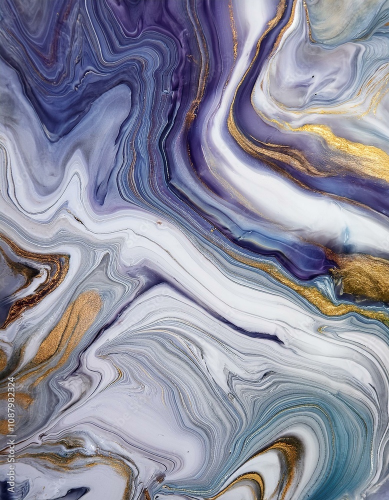 Marble ink colorful. silver marble pattern texture abstract background Marble ink colorful. silver marble pattern texture abstract background