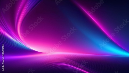 abstract gradient background ultraviolet glow on a dark abstract background gradient background generative ai