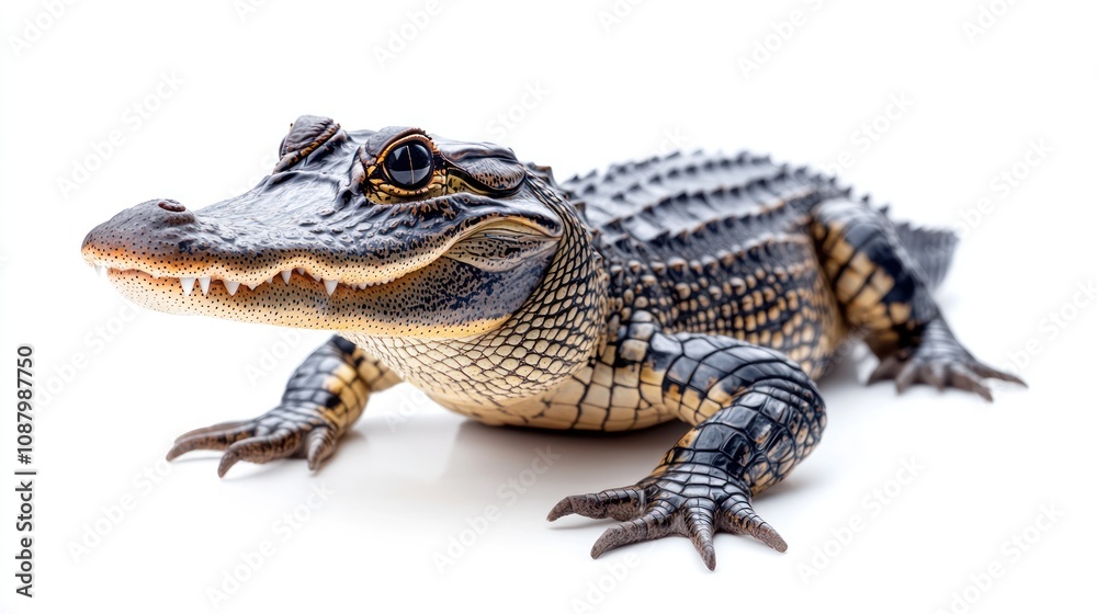 Obraz premium Juvenile Alligator Portrait