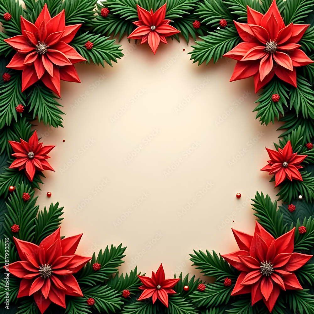 Festive Ornament Frame for Christmas Festive Ornament Frame for Christmas