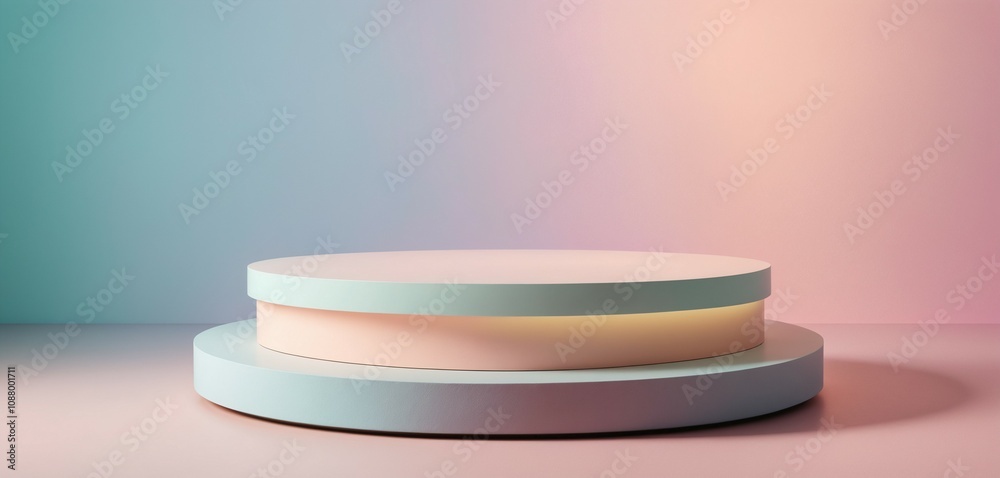 Sleek Layers, Gradient Podium Design Sleek Layers, Gradient Podium Design
