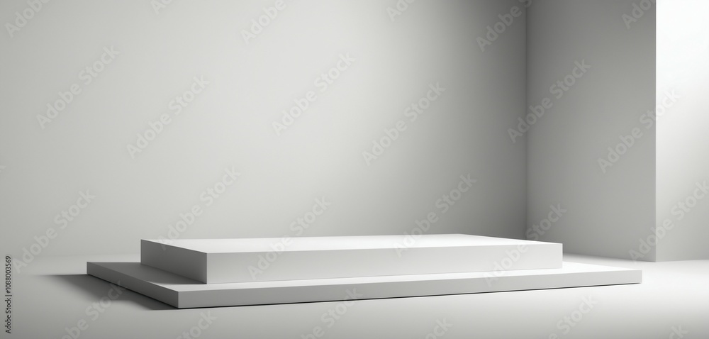 Soft Backdrop with Smooth Podium