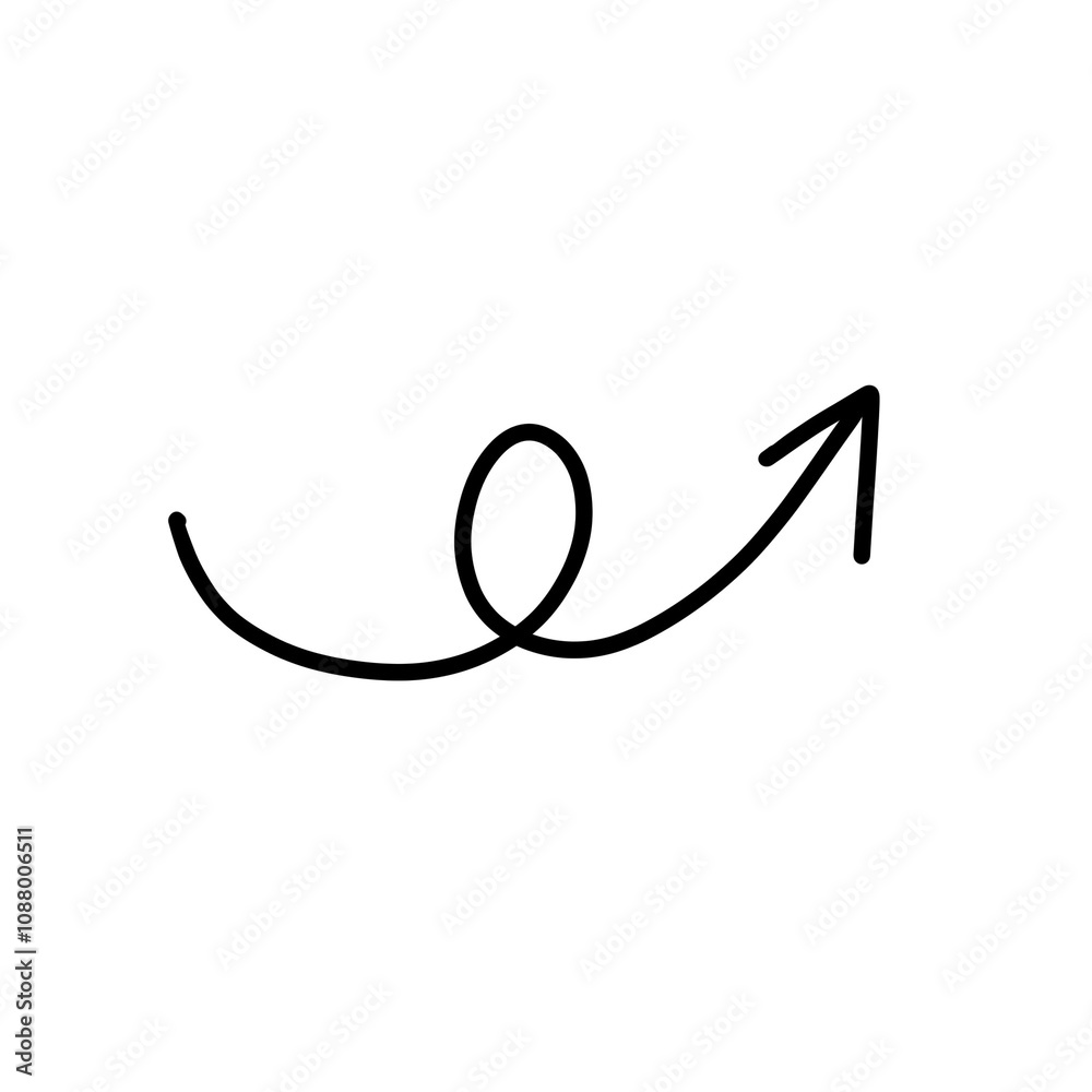 Looping Up Arrow Looping Up Arrow