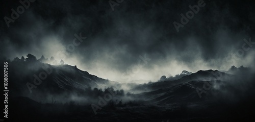 Subtle mist cinematic grunge design
