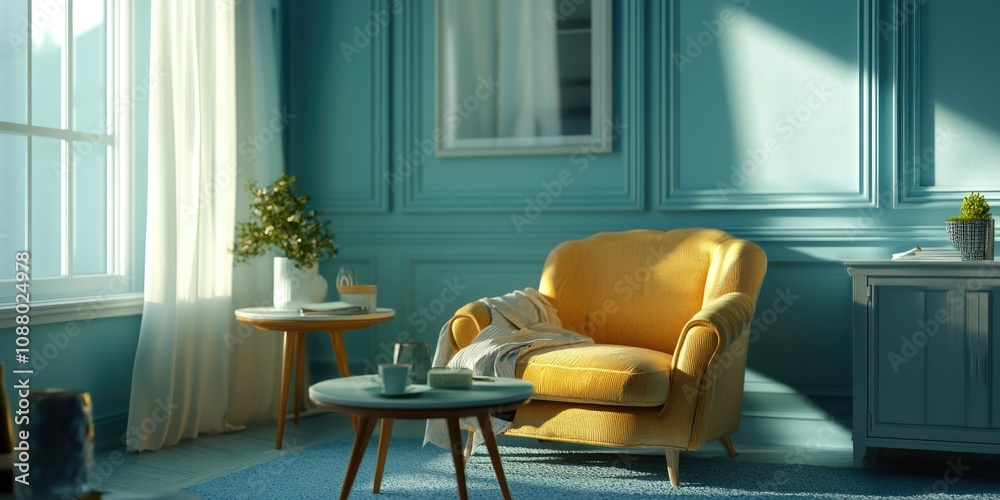 Modern Living Room Interior Modern Living Room Interior
