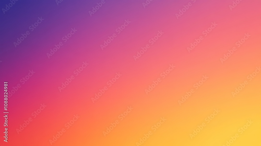 A vibrant gradient blending warm and cool colors. A vibrant gradient blending warm and cool colors.