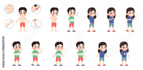 Kids with Chicken Pox