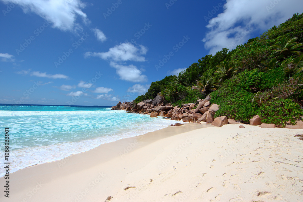 Scenery of Seychelles in the South Indian Ocean Scenery of Seychelles in the South Indian Ocean