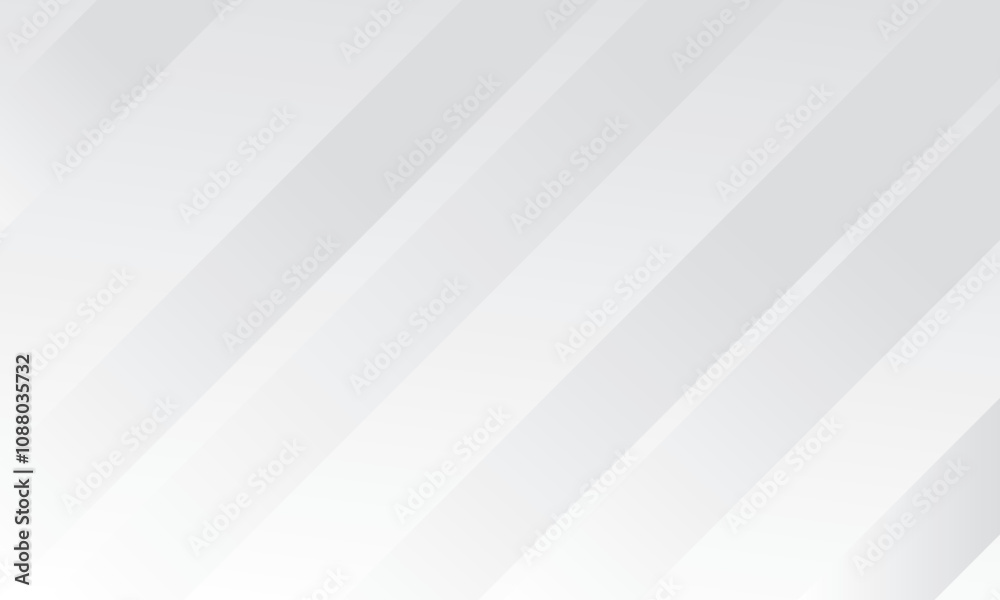Obraz premium Abstract white gray geometric shapes background