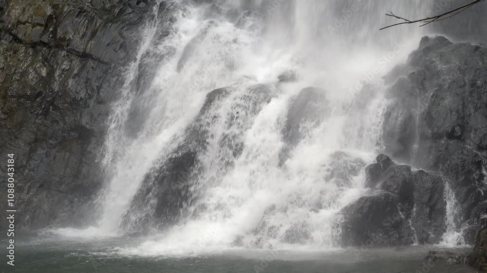 Tam Nang Waterfall, Phang Nga Province, Thailand, southern region