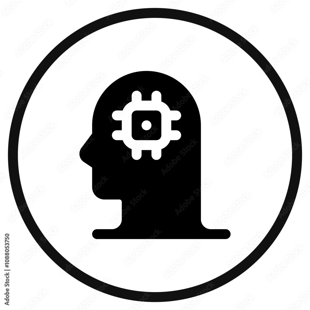 Editable artificial brain vector icon. AI technology, artificial intelligence, computer. Part of a big icon set family. Perfect for web and app interfaces, presentations, infographics, etc Editable artificial brain vector icon. AI technology, artificial intelligence, computer. Part of a big icon set family. Perfect for web and app interfaces, presentations, infographics, etc