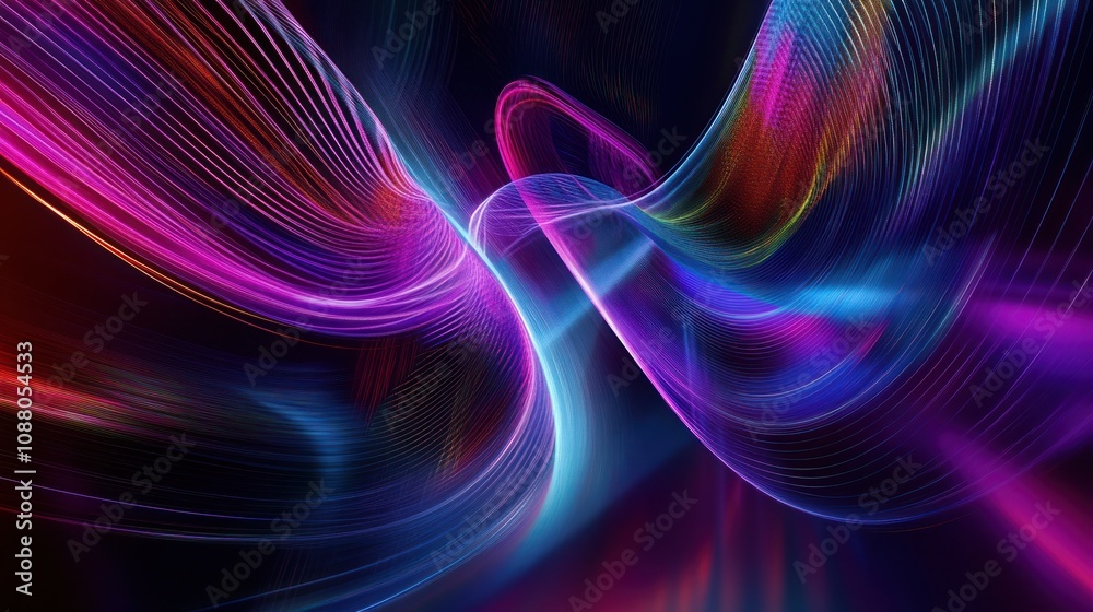 Abstract Neon Lines Abstract Neon Lines
