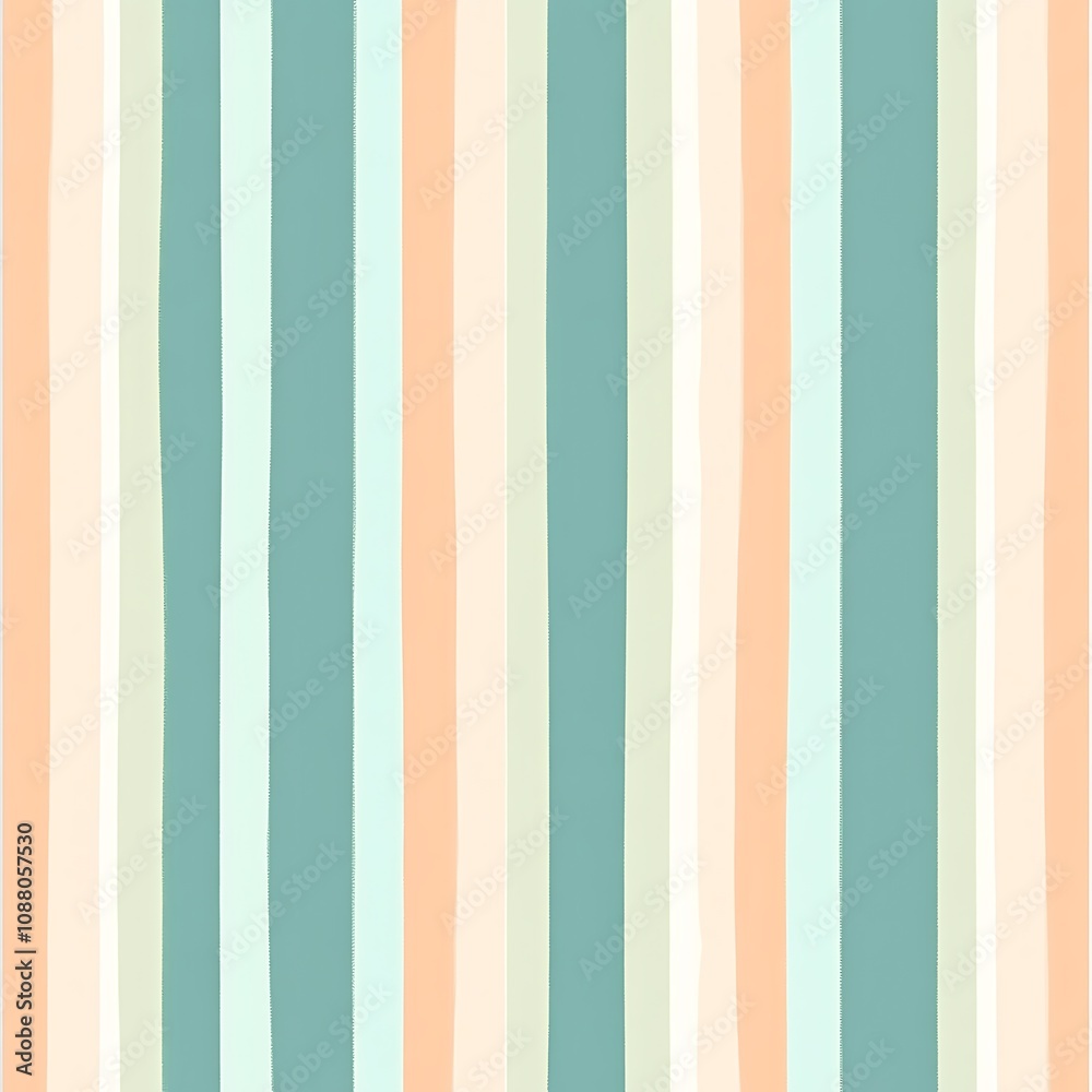 Abstract Background with Pastel-Colored Vertical Stripes Abstract Background with Pastel-Colored Vertical Stripes