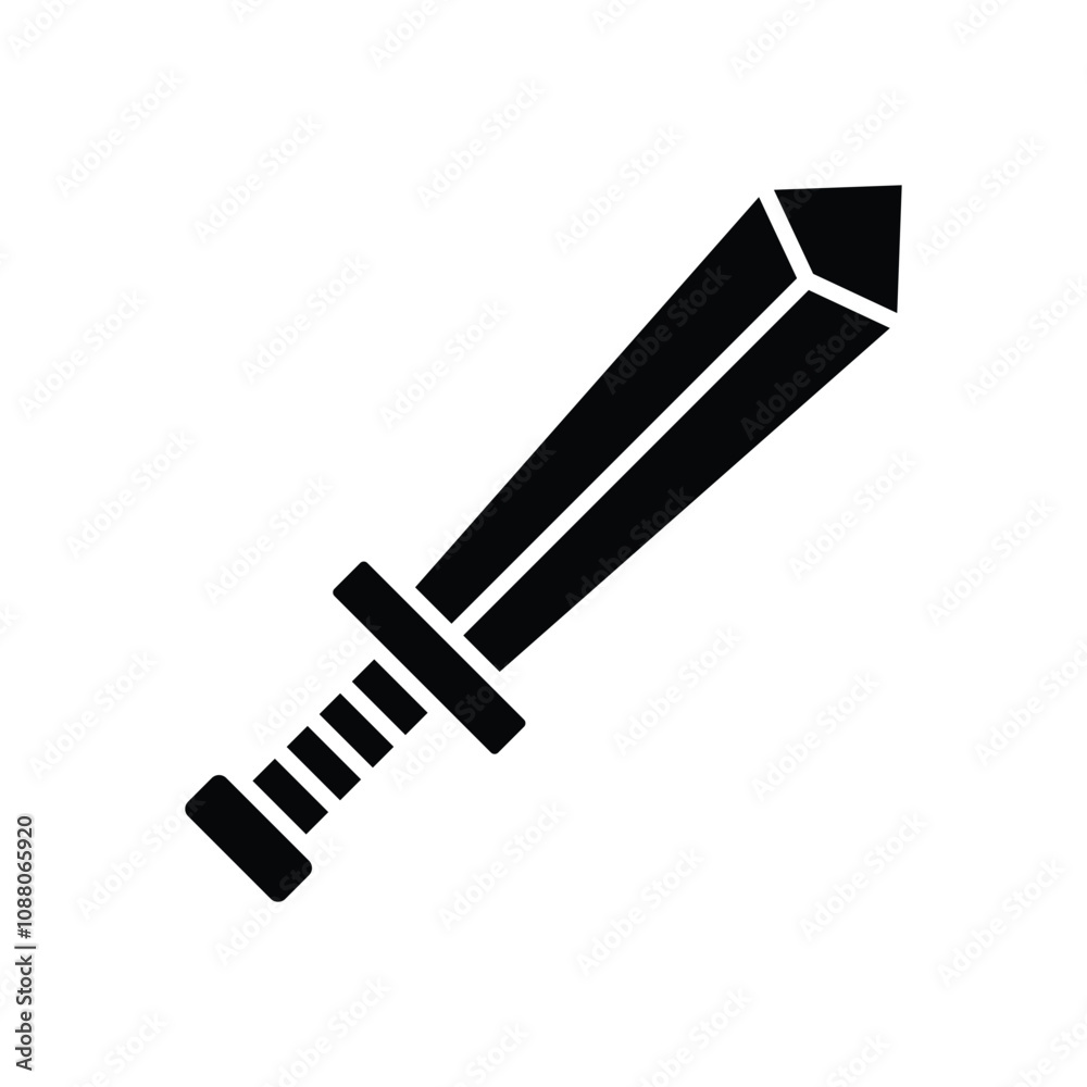 sword icon vector design template simple and clean sword icon vector design template simple and clean