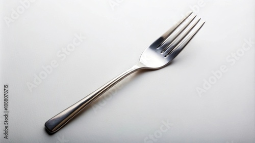 Fork isolated on white background, fork, isolated, utensil, kitchen, silverware, cutlery, white, background, metal, stainless steel