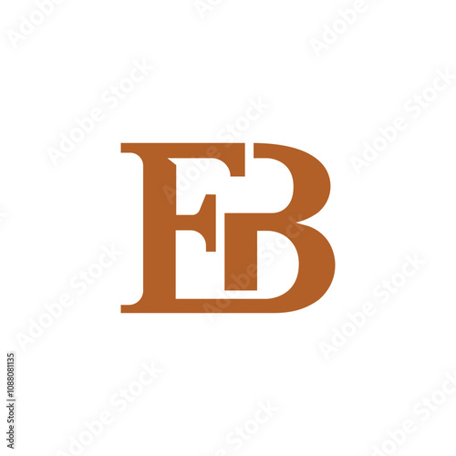 Classic Letter EB Logo Concept