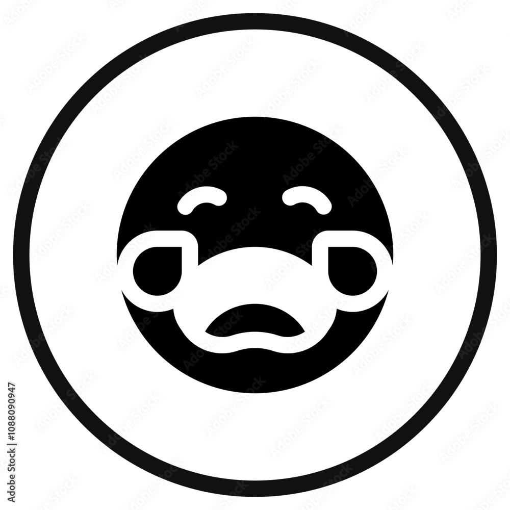 Editable crying expression emoticon vector icon. Part of a big icon set family. Part of a big icon set family. Perfect for web and app interfaces, presentations, infographics, etc Editable crying expression emoticon vector icon. Part of a big icon set family. Part of a big icon set family. Perfect for web and app interfaces, presentations, infographics, etc