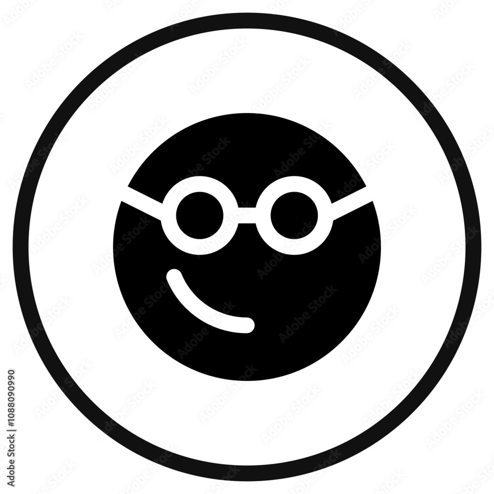 Editable smart glasses expression emoticon vector icon. Part of a big icon set family. Part of a big icon set family. Perfect for web and app interfaces, presentations, infographics, etc Editable smart glasses expression emoticon vector icon. Part of a big icon set family. Part of a big icon set family. Perfect for web and app interfaces, presentations, infographics, etc