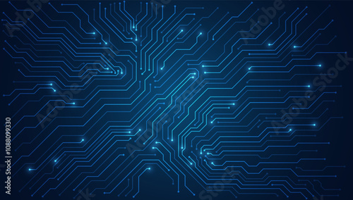 Circuit board. Technology background. Central Computer Processors CPU concept. Motherboard digital chip..