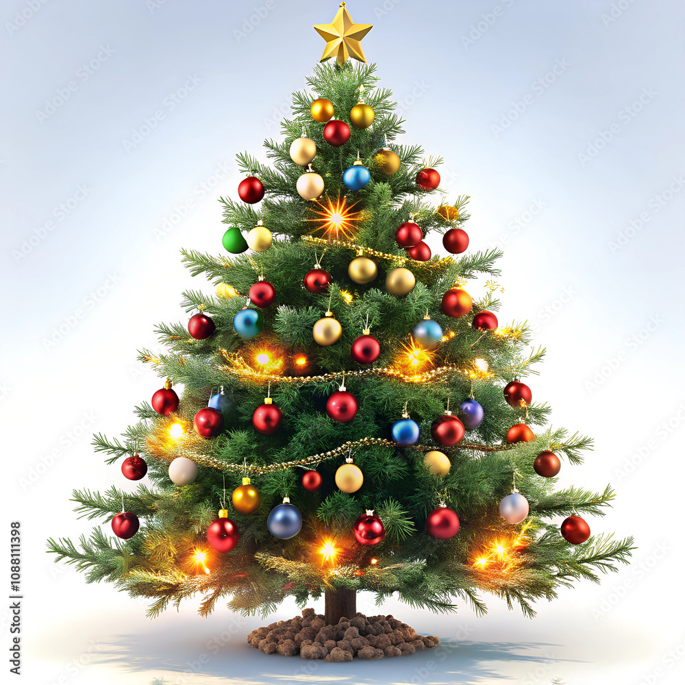 decorated christmas tree decorated christmas tree