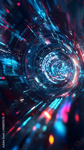 Abstract Futuristic Background