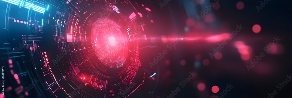 Fototapeta premium Abstract Futuristic Background