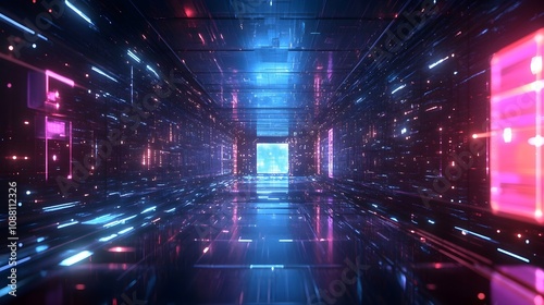 Abstract Futuristic Background