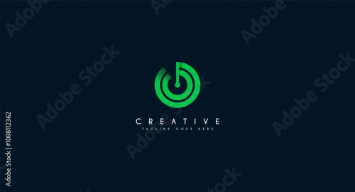 Radar, Sonar Logo Design vector illustration