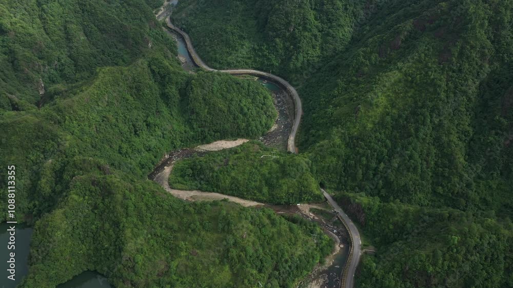 Aerial photography of the natural scenery of the Nanxi River tourist area in Wenzhou, Zhejiang, China. High quality 4k footage Aerial photography of the natural scenery of the Nanxi River tourist area in Wenzhou, Zhejiang, China. High quality 4k footage