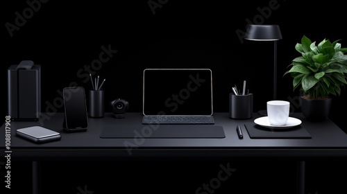 Dark Elegance Workspace 