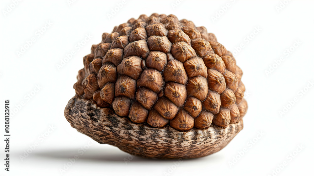 Detailed Closeup of a Brown Seed Pod Detailed Closeup of a Brown Seed Pod