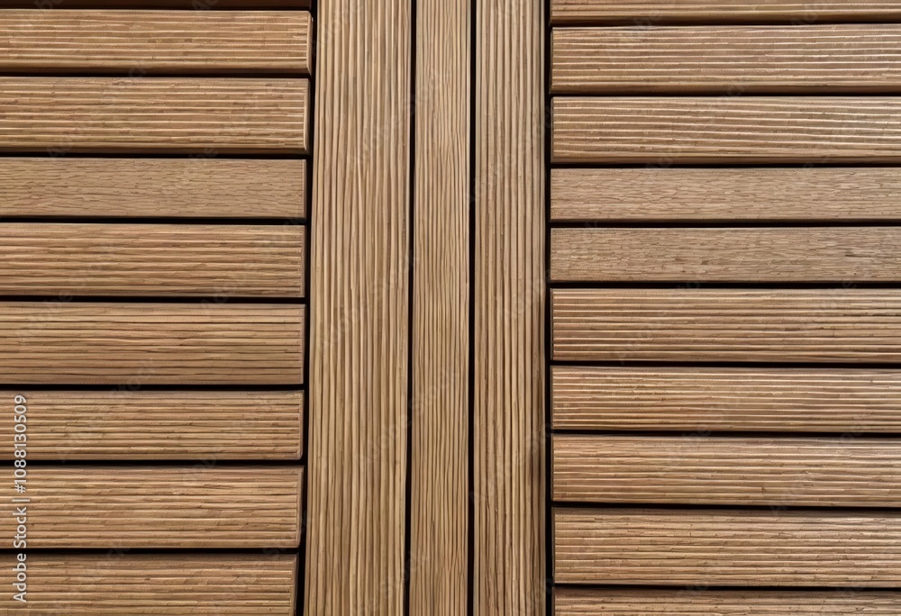 Fototapeta premium A close-up of a wooden texture with intricate details