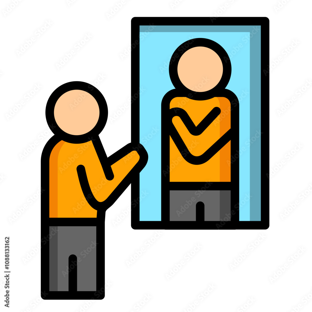 Reflection Icon Reflection Icon