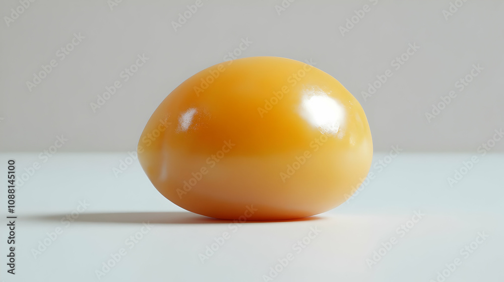 3D Render of Yellow Sphere, Abstract Background Image 3D Render of Yellow Sphere, Abstract Background Image