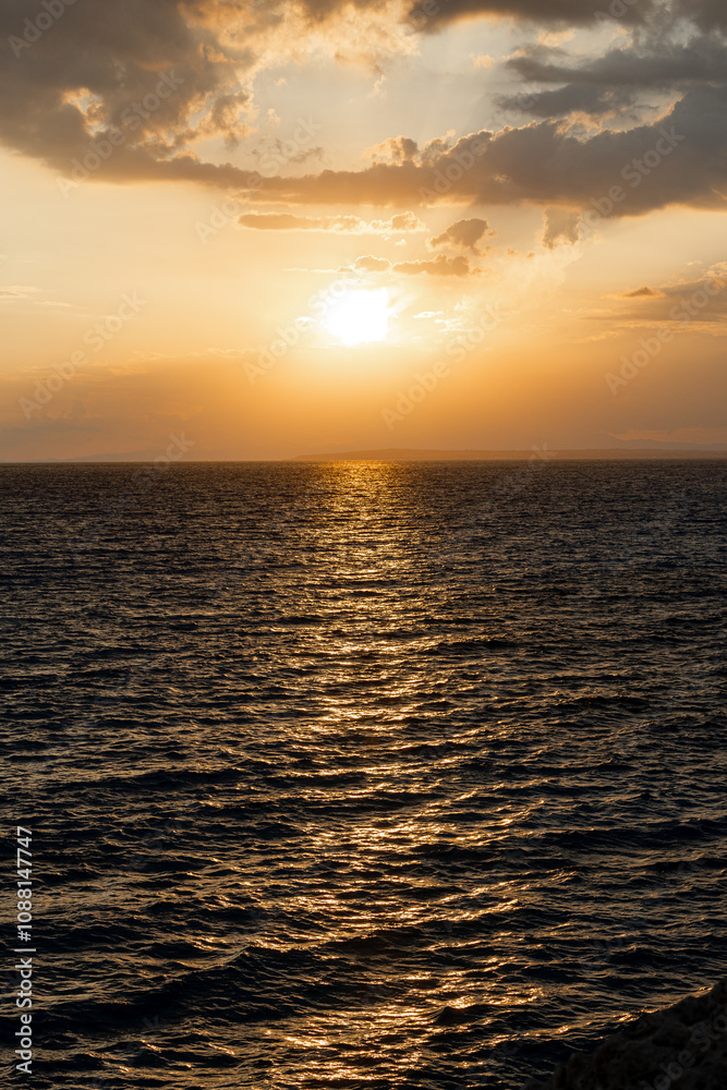 Fototapeta premium Meerblick und Wasserlandschaft