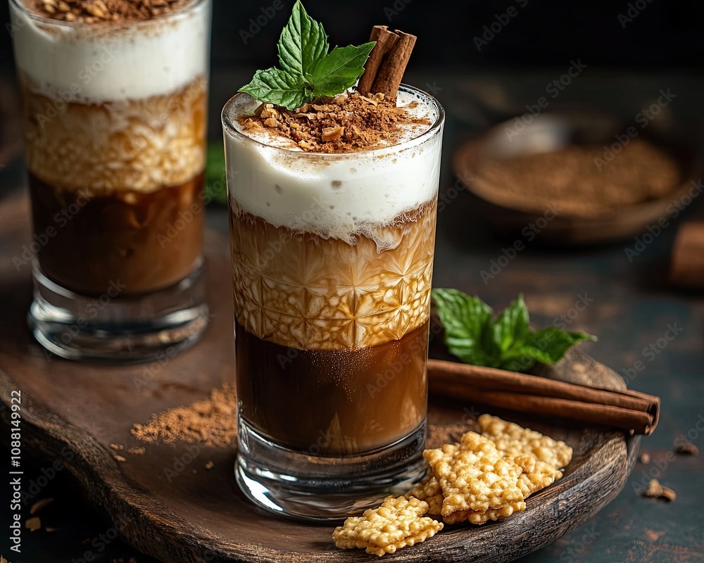 refreshing Thai dessert ad cold beverages refreshing Thai dessert ad cold beverages